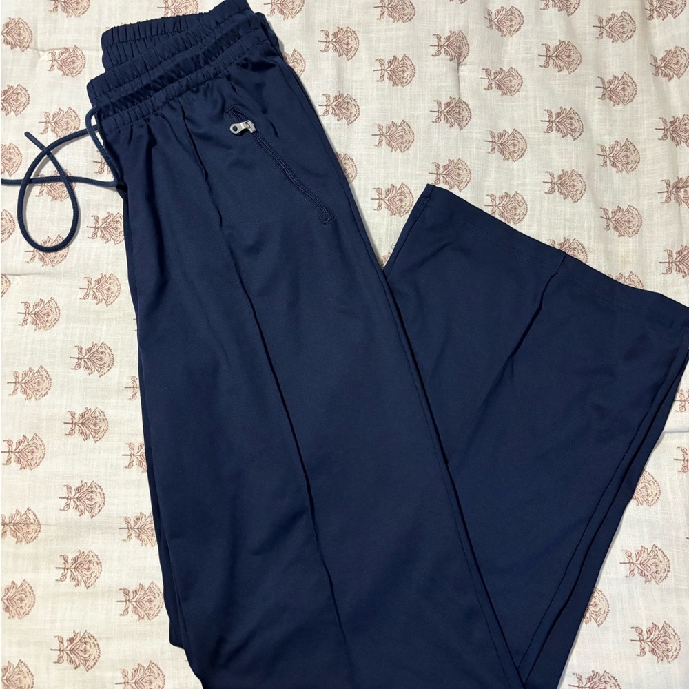 Navy Blue Track Pants